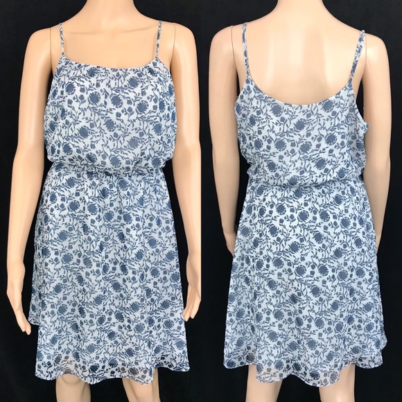 LOFT Dresses & Skirts - Ann Taylor Loft Floral Print Spaghetti Strap Dress